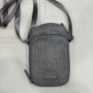 Vera Bradley Gray Crossbody Bag